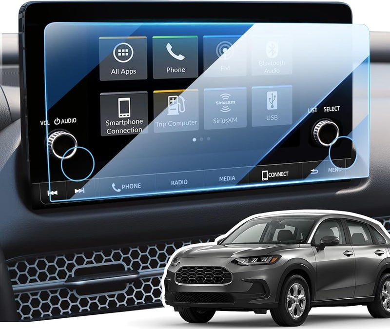 LANGBEAN Screen Protector for 2025 2024 2023 Honda HRV LX/Sport 7 inch Infotainment Touch Screen, HD, High Sensitivity, 9H Tempered Glass Car Screen Protector, Honda HRV Accessories - Image 1